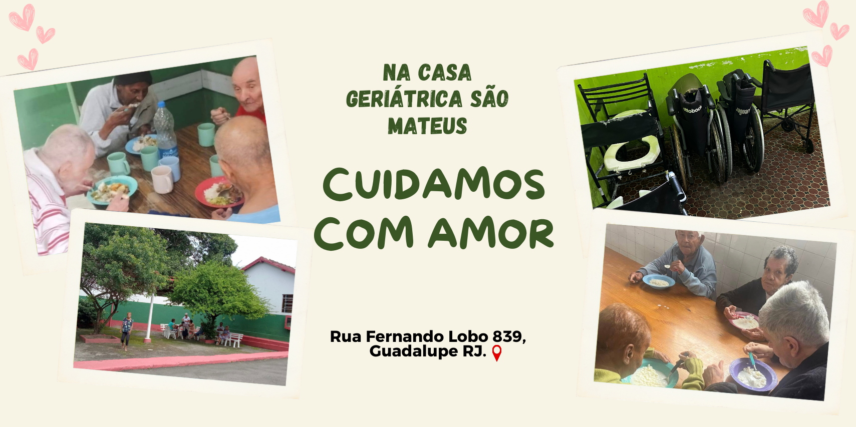 Ajude a Casa Geriátrica São Mateus